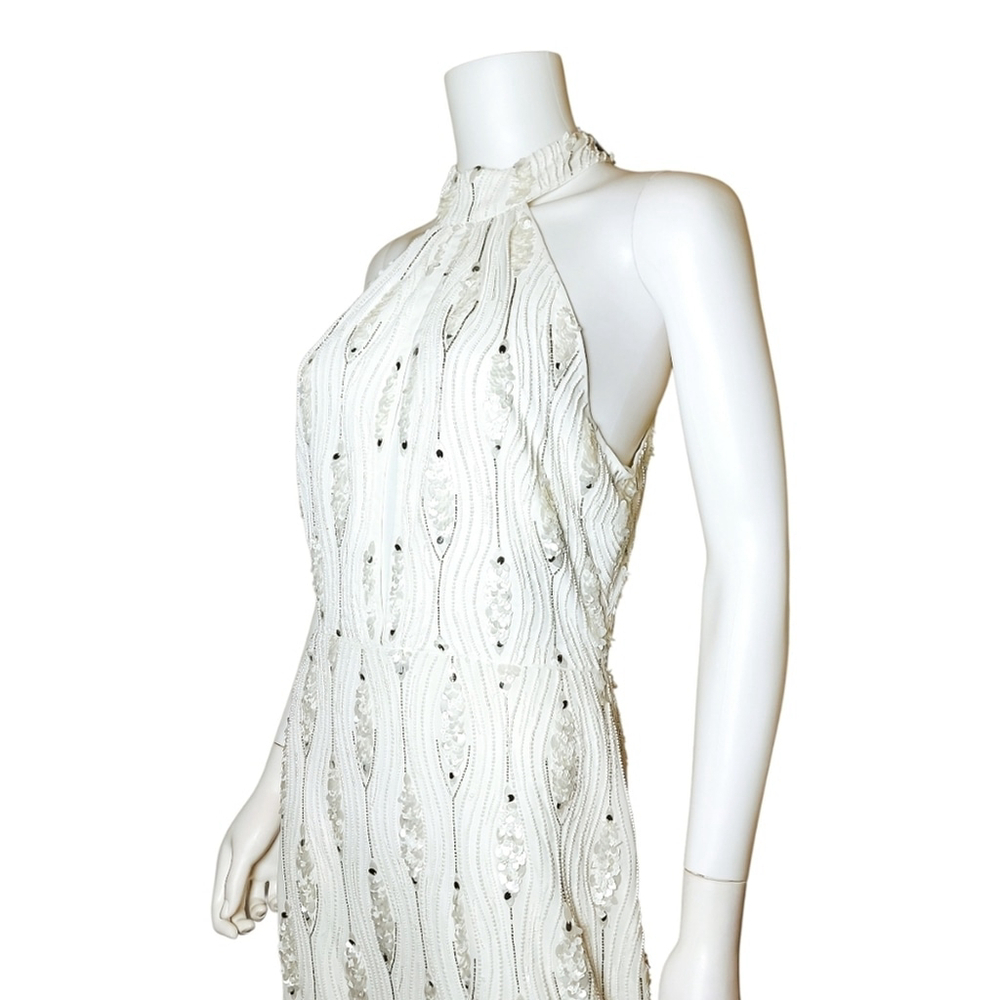 NWT $1395 RETROFETE Prima Dress White Medium - Picture 8 of 9